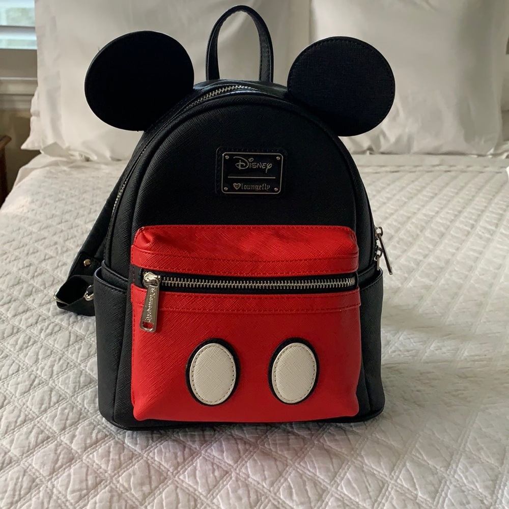 Disney Loungefly Mickey Mouse backpack.